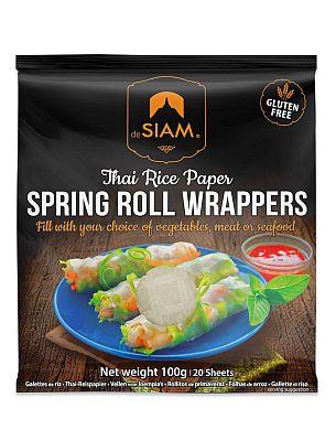 deSiam Thai Spring Roll Wrappers 20pc/ 100g 